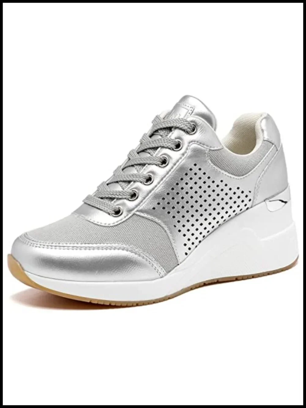Wedge Sneakers Non-Slip Fashion Sneakers for Women Platform Sneakers